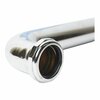 Thrifco Plumbing 22 Gauge 1-1/2 Inch x 9-1/2 Inch Chrome Plated Brass Waste Bend 4400658